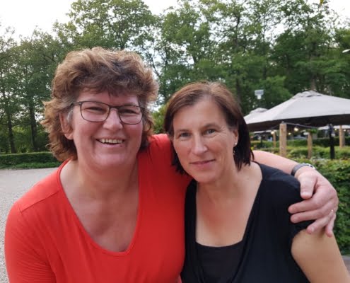 Ellen H. en Elian samen in de zorg