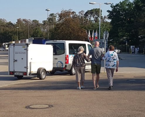 Henk op weg naar Oostenrijk